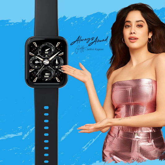 Zebronics Zeb Mamba Smart Watch | 1.7″ AMOLED, Heart Rate + SpO₂ + BP Monitor, 30+ Sports Modes & Bluetooth Calling