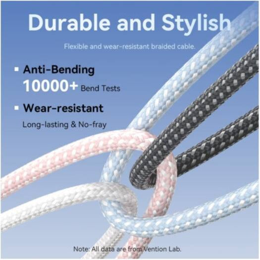 Ubon WR-59 USB C To LIGHTNING PREMIUM METAL CABLE