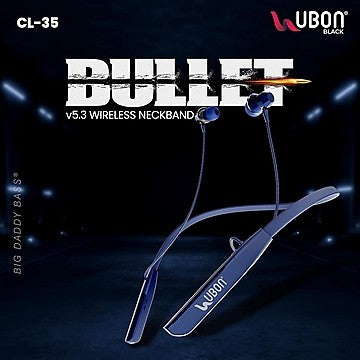UBON CL-35 Neckband, Fast Charging 100 HR Playtime & 1000 HR Standby