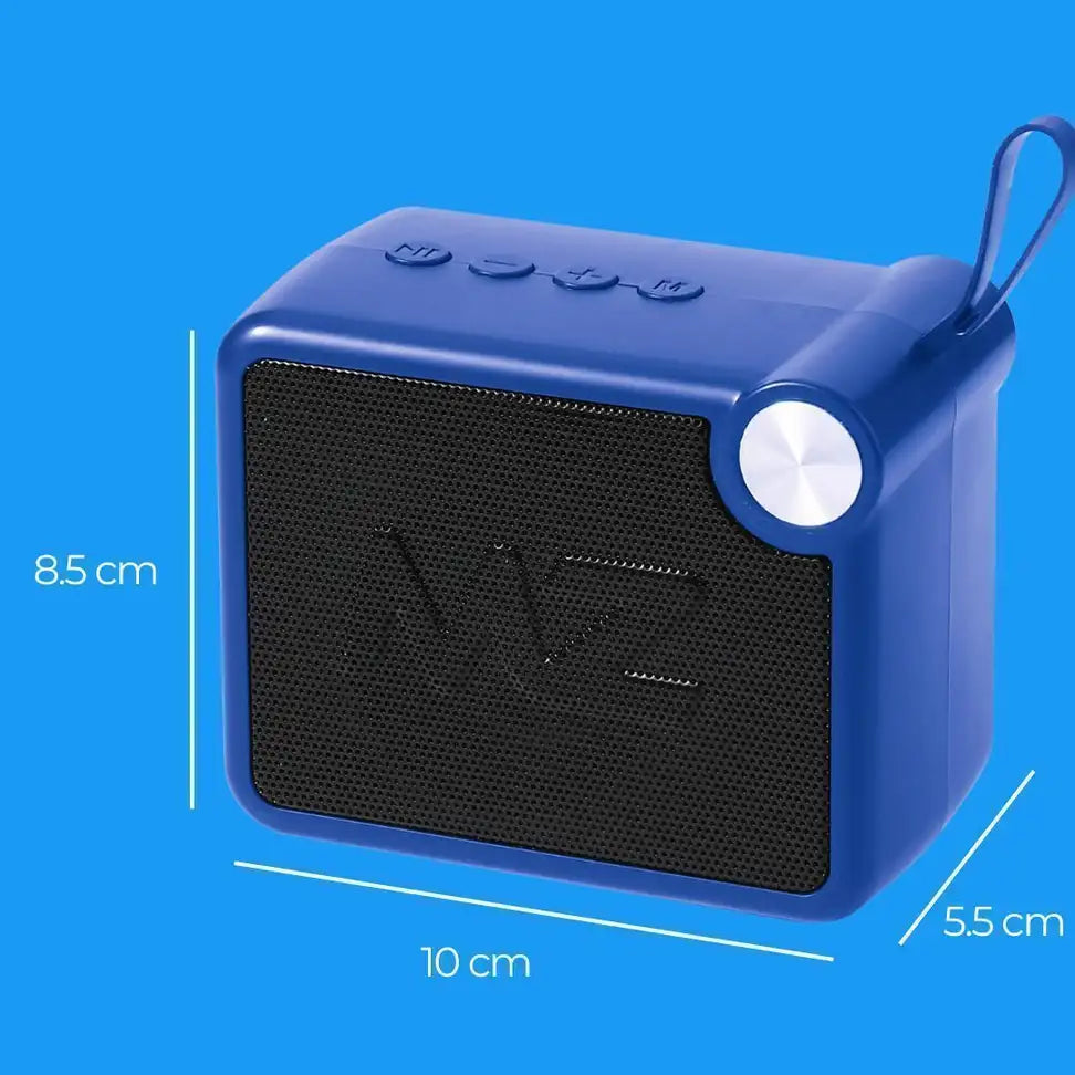MZ M406SP (PORTABLE BLUETOOTH SPEAKER) Dynamic Thunder Sound, 1200mAh Battery 5 W Bluetooth Speaker (Black, Stereo Channel)