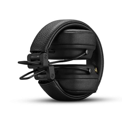 Marshal Inspired Classic Style Wireless Bluetooth On-Ear Headphones | 80+ Hours Playtime | Studio Sound