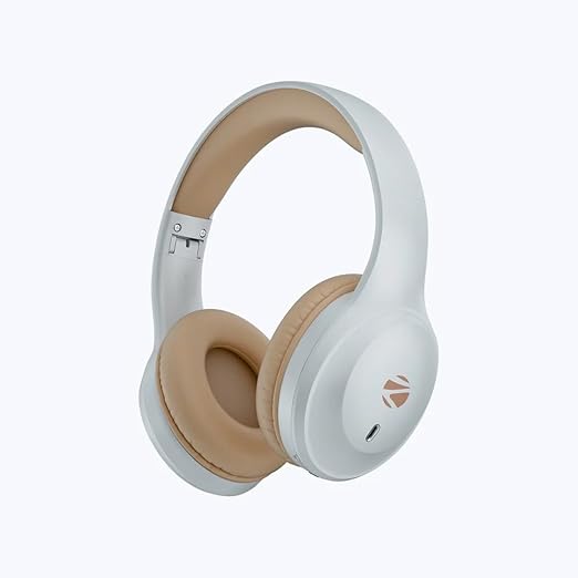 Zebronics Paradise Neo R Wireless Bluetooth Over-Ear Headphones with 40mm Drivers, Gaming Mode & ENC