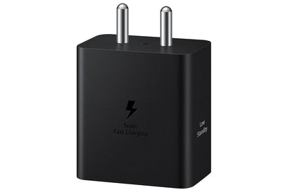 Samsung Compatible 45W Fast Charging USB-C Travel Adapter (Without Cable) | Power Delivery Type-C Wall Charger
