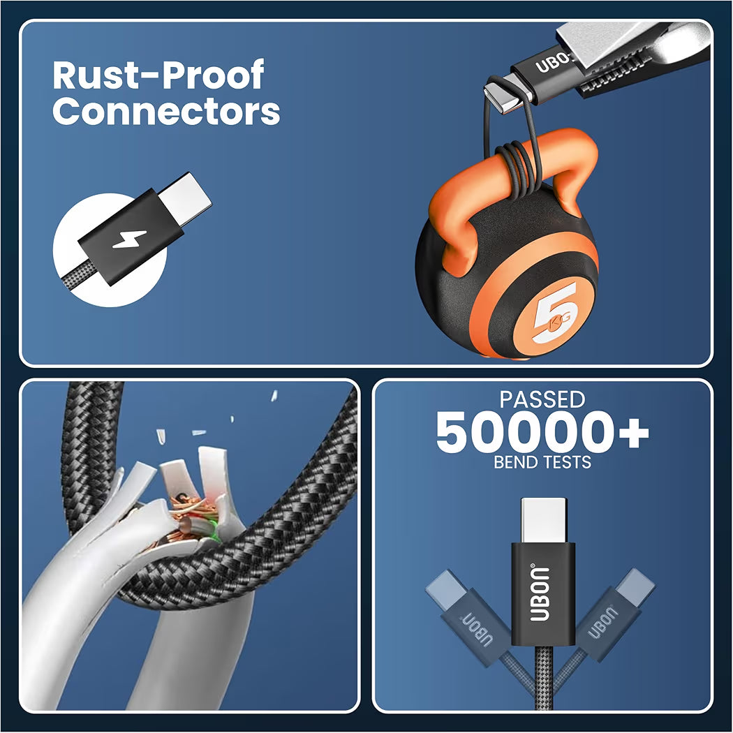 UBON WR58 Type-C to C data Cable