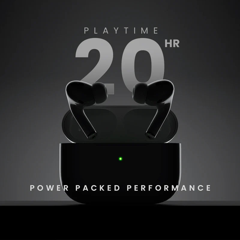 Swiss Military Pods Pro Max True Wireless Earbuds | Bluetooth 5.1 | 20 Hours Playtime | Type-C Charging