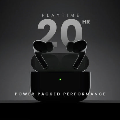 Swiss Military Pods Pro Max True Wireless Earbuds | Bluetooth 5.1 | 20 Hours Playtime | Type-C Charging