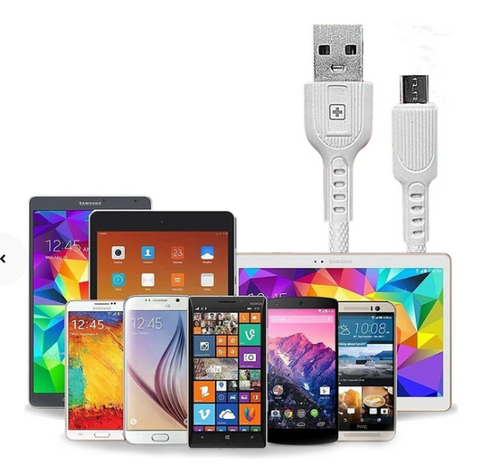 Swiss Military Audio PVXAM Fast Charging Cable | 1 Meter Strong & Durable USB Cable