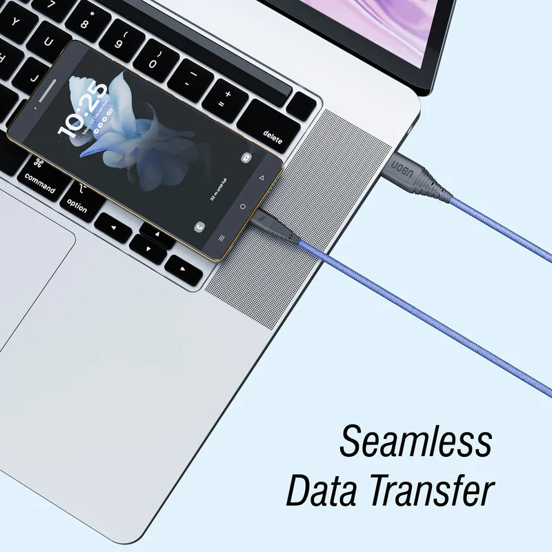 20W Fast Charging Micro USB (V8) Cable | Braided, Durable, 50,000+ Bend Tested