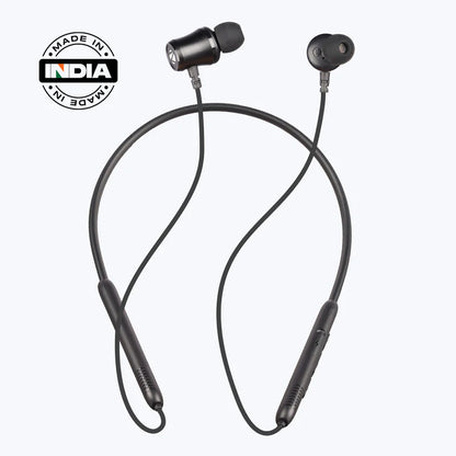 ZEBRONICS Yoga 111 Bluetooth Neckband Earphones with ENC, 50H Backup, Gaming Mode, Rapid Charging, BT v5.3, Dual Pairing & Voice Assistant