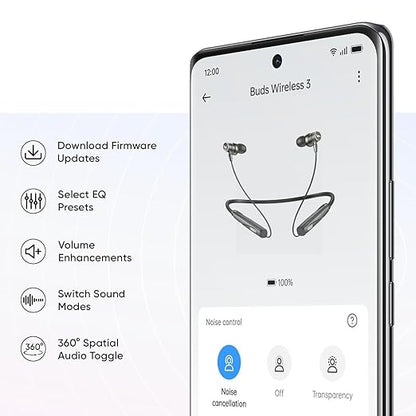 Ubon CL-130 King Series in Ear Bluetooth Neckband with 13.4 Mm Dynamic Bass Boost Driver