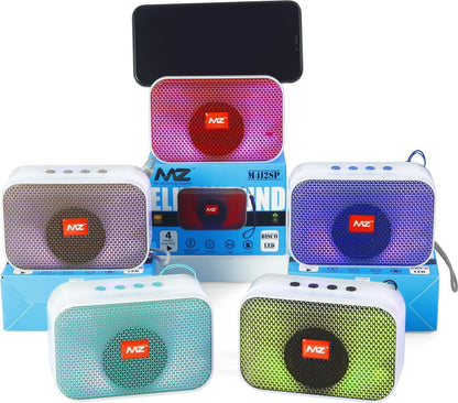MZ M412SP Portable Bluetooth Speaker (with Mic) a portable Bluetooth speaker model M412SP with Dynamic Thunder Sound and High Bass.